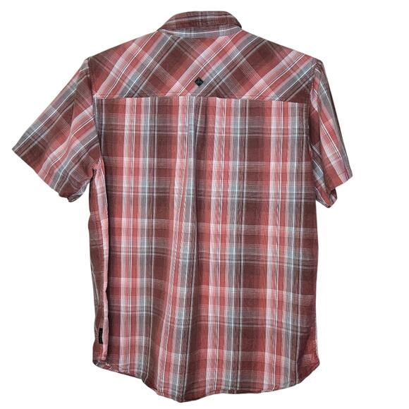 Prana Plaid Snap-Button Shirt – Size Large 0105 - Picture 3 of 10
